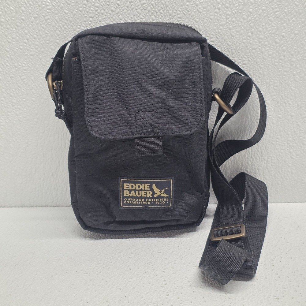 Eddie Bauer Bygone Mini Black Crossbody Purse